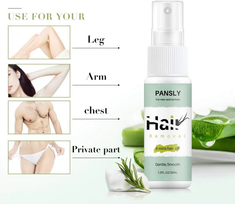 Pansly Hair Remover and Growth Inhibitor Facial Removal Spray