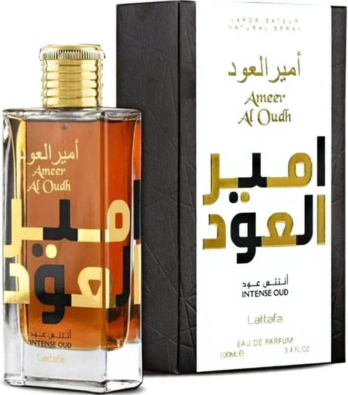 Lattafa Ameer Al Oudh Intense Oud Eau De Parfum for Men, 100ML