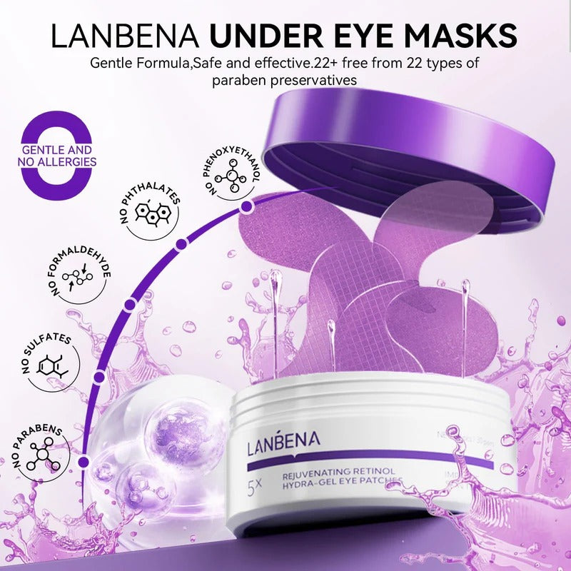 Lanbena Retinol Under Eye Patches