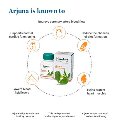 Himalaya Arjuna – Cardiac Wellness (60 Tablets)