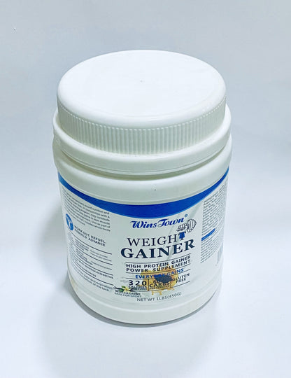 🔥 LIMITED DEAL — Wins Town Weight Gainer High Protein Supplement 450g | Build Muscle + Gain Weight + Boost Recovery | KSh 2,200