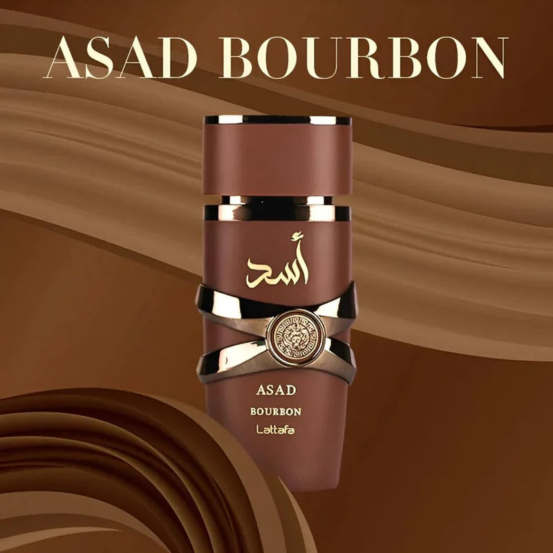 Lattafa Asad Bourbon for Men Eau De Parfum