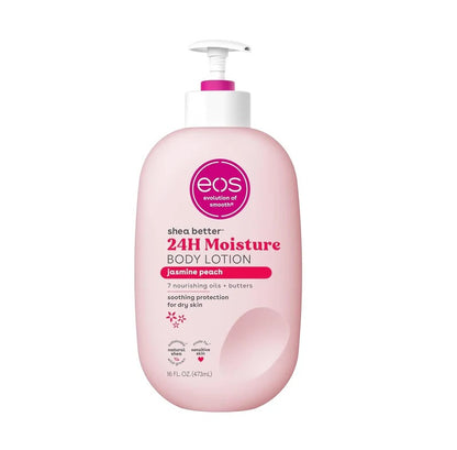 EOS Shea Better 24H Moisture Body Lotion – Jasmine Peach
