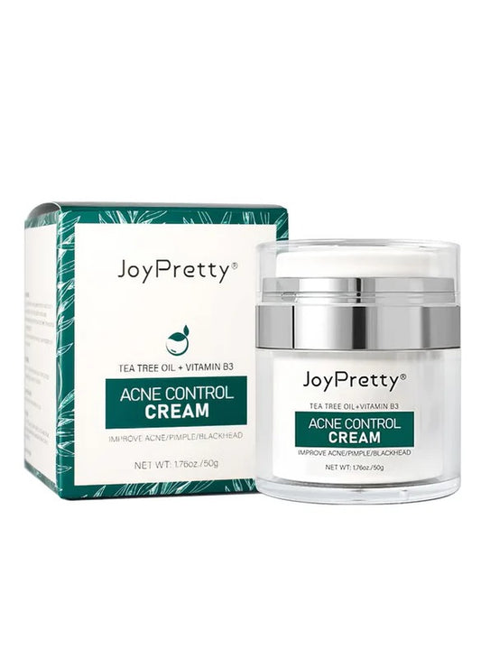 JoyPretty Acne Control Cream with Tea Tree Oil & Vitamin B3 (Niacinamide)