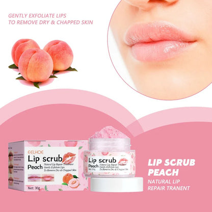 EELHOE Peach Lip Scrub