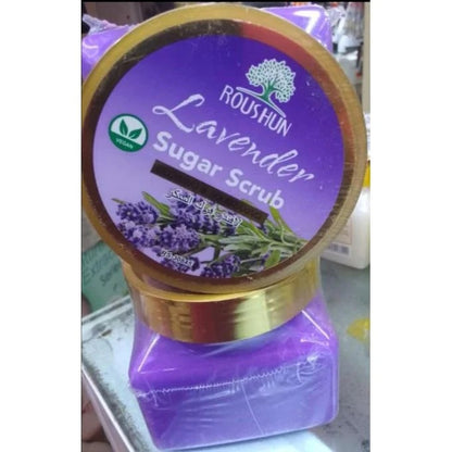 Roushun Exfoliating Lavender Sugar Scrub