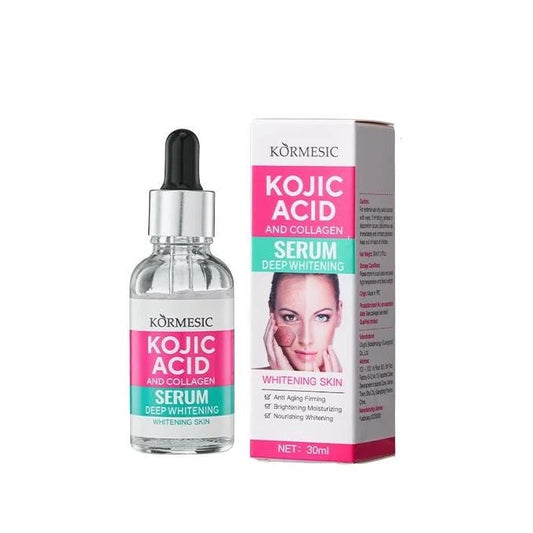 Kormesic Kojic Acid and Collagen Skin Whitening Serum – 30ml