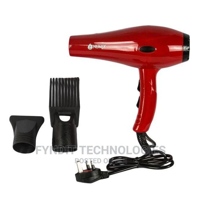 Nunix Salon/Commercial Hair Blow Dryer & Straightener HD01