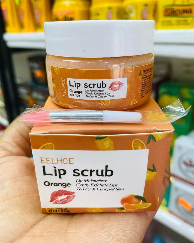 EELHOE Orange Lip Scrub