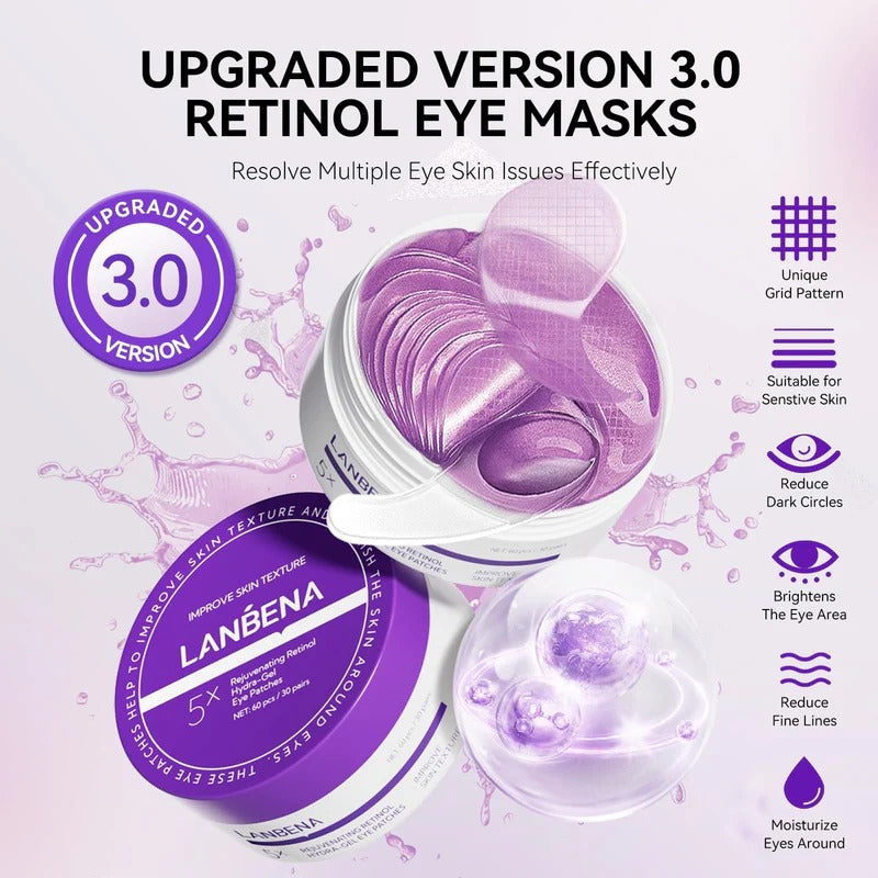 Lanbena Retinol Under Eye Patches