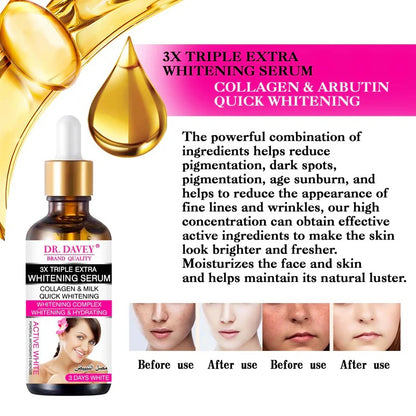 Dr. Davey Collagen & Milk Quick Whitening Serum