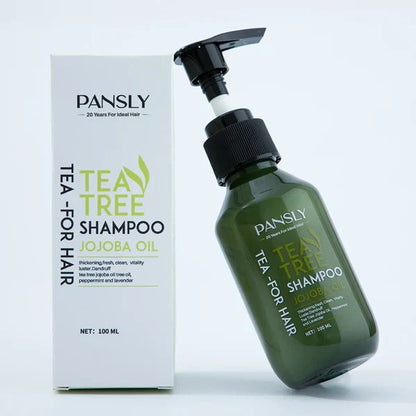 Pansly Regenerating Jojoba Tea Tree Hair & Scalp Treatment Growth Shampoo (100ml)