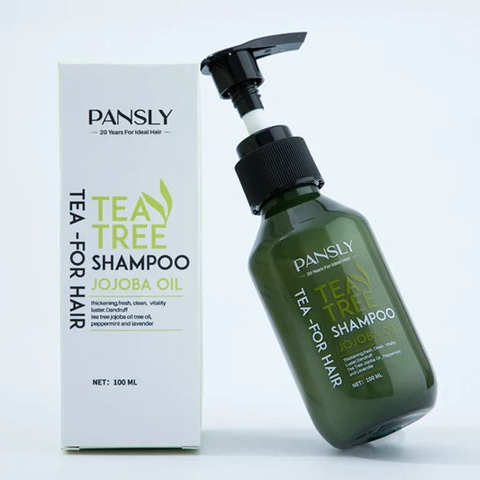 Pansly Regenerating Jojoba Tea Tree Hair & Scalp Treatment Growth Shampoo (100ml)