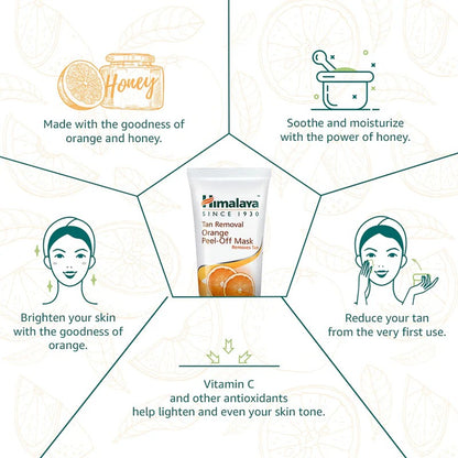 Himalaya Tan Removal Orange Peel-Off Mask