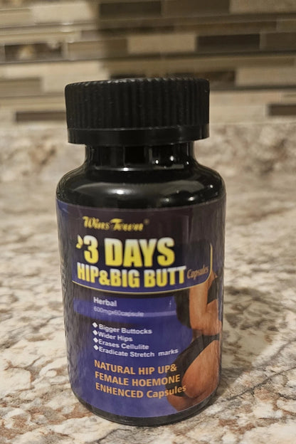 Hip & Butt Capsules | KSh 2,800 + FREE Surprise Gift