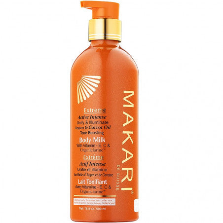 Makari Extreme Argan & Carrot Oil Exfoliating whitening shower milk