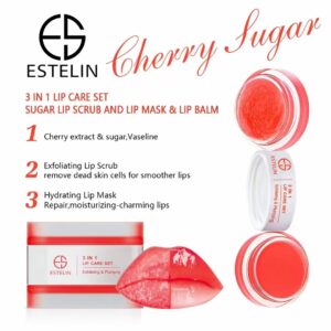 ESTELIN 3in1 Lip Care Set(Cherry)