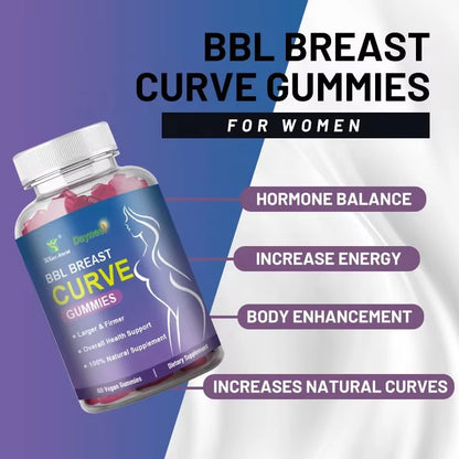 DAYNEE Breast Bbl Gummies Hip And Big Butt Enlargement klw Gummies For Maca pills Supplements