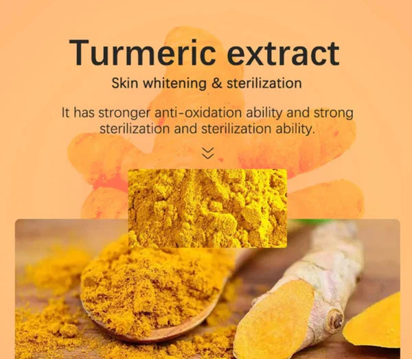 GUANJING Natural Anti Aging, Anti-acne, moisturizing glowing Skincare Turmeric cream