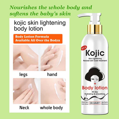 KOJIC LOTION Body Moisturizer Beauty Skin Care Anti Aging Nourishing Shea Butter Lightening Body lotion