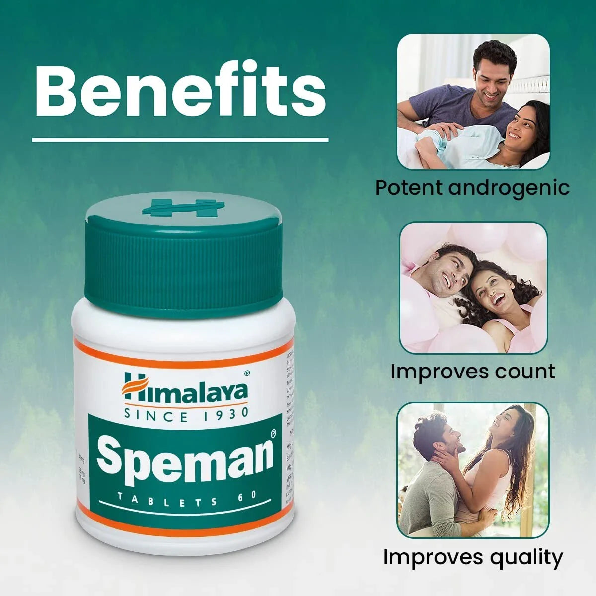 🔥 LIMITED DEAL — Himalaya Speman 60 Tablets | Boosts Sperm Count + Improves Motility + Enhances Male Fertility | KSh 2,600