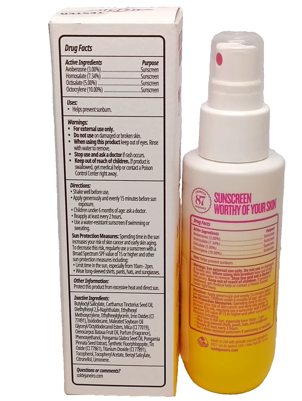 Sol de Janeiro Rio Radiance SPF 50 Body Oil