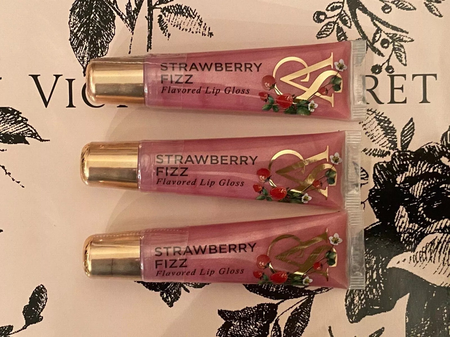 Victoria's Secret Strawberry Fizz Flavored Lip Gloss