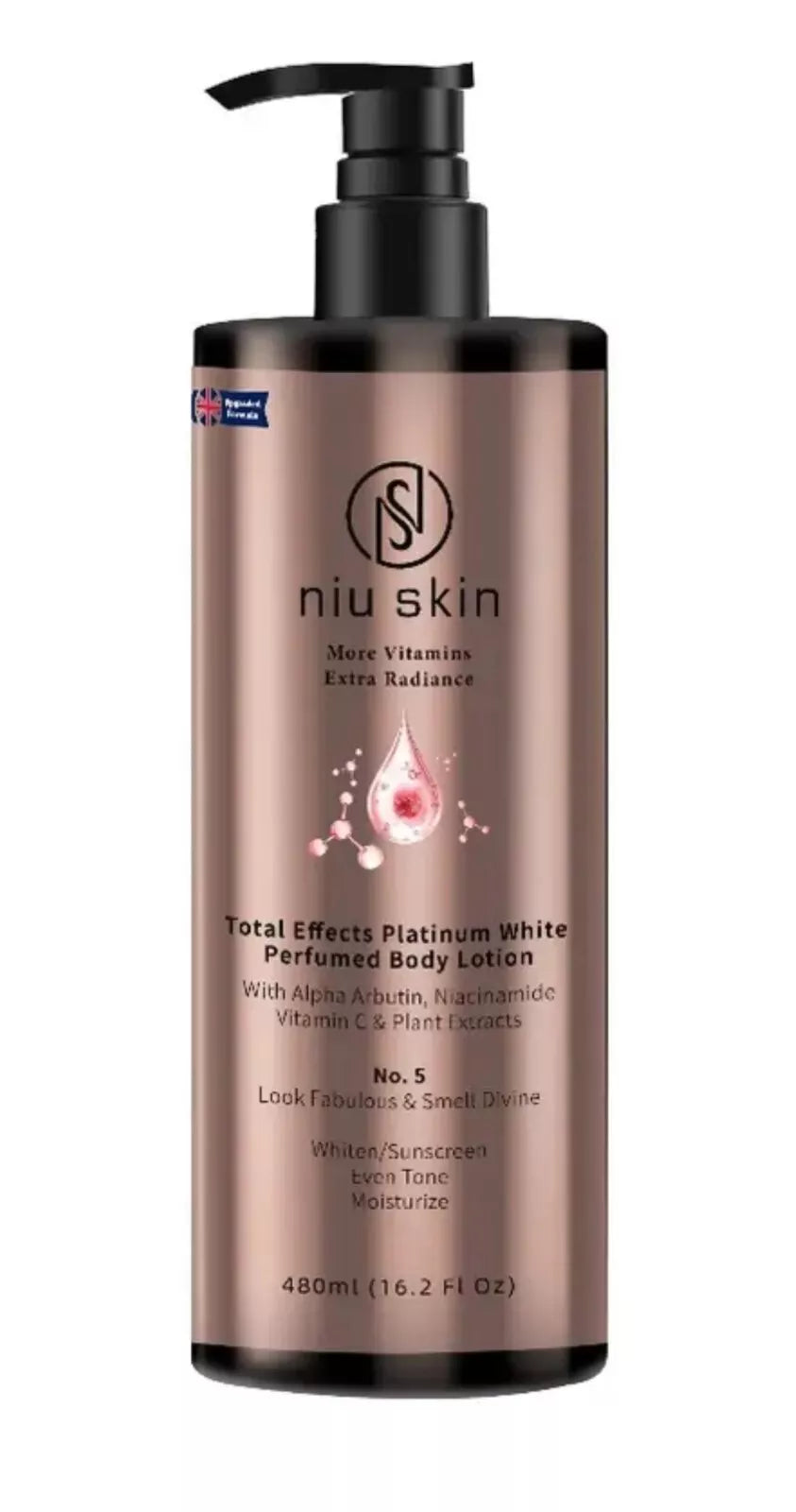 Niu Skin Body Lotion With Alpha Arbutin, Niacinamide & Vitamin C