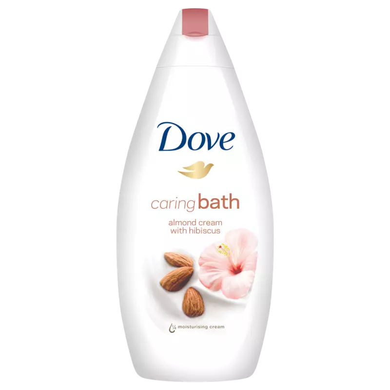 Dove Caring Bath Almond Cream with Hibiscus Body Wash