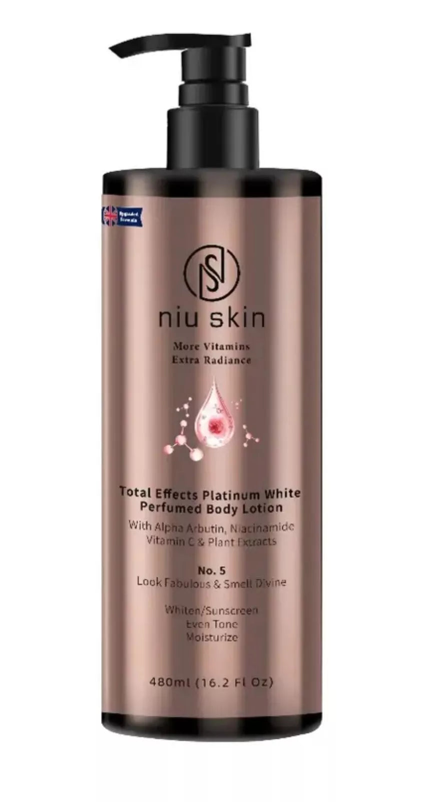 Niu Skin Body Lotion With Alpha Arbutin, Niacinamide & Vitamin C