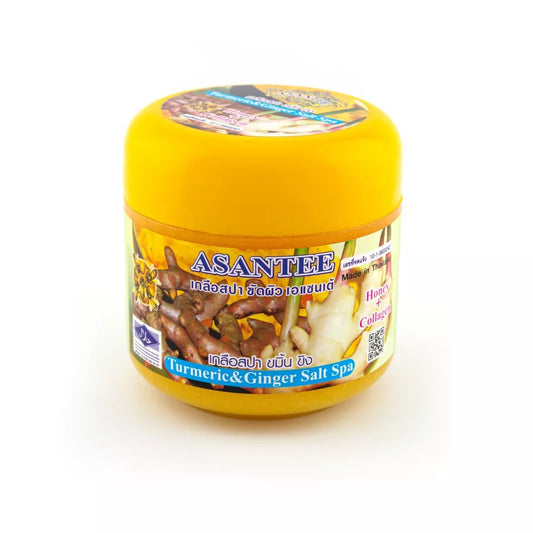 Asantee Turmeric and Ginger Salt Spa Scrub