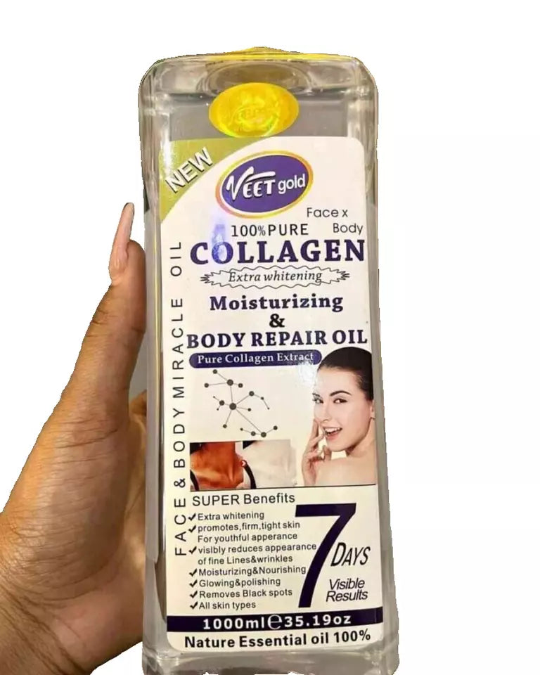 VEETgold Collagen Moisturizing & Body Repair Oil