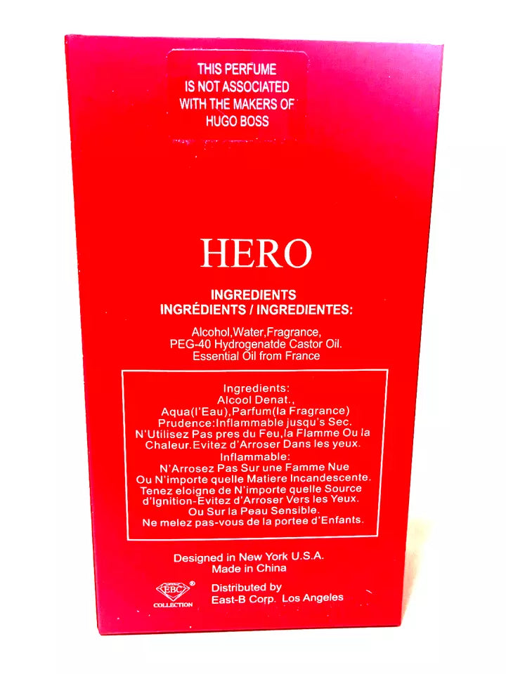 Hero Red For Men Spray 100ml