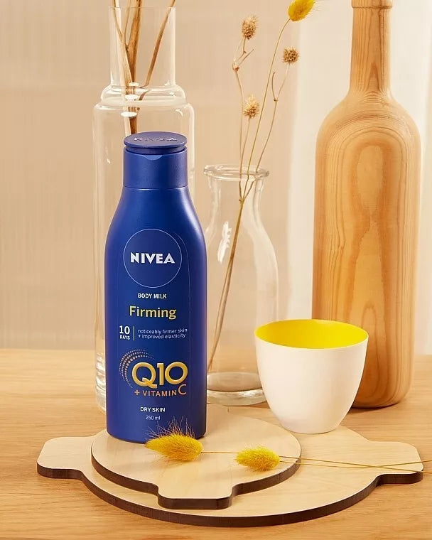 NIVEA Q10 Firming Rich Body Lotion with Vitamin C (250ml)