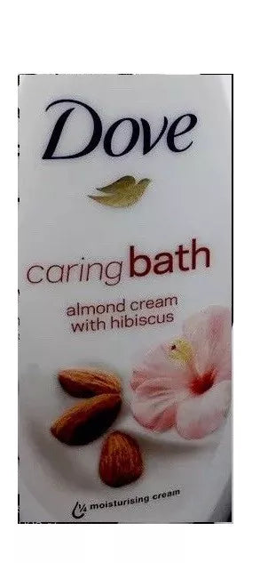 Dove Caring Bath Almond Cream with Hibiscus Body Wash