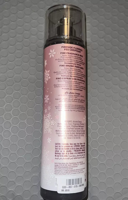 Bath & Body Works Fireside Flurries Fine Fragrance Mist