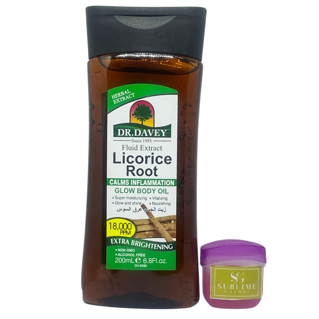 Dr. Davey Fluid Extract Licorice Root Glow Body Oil