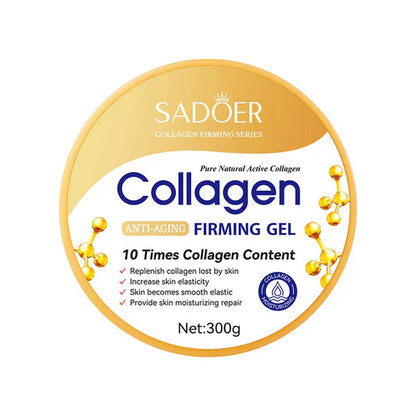 SADOER Collagen Moisturizing Gel for Anti Aging Anti Wrinkles Brightening Face Repair gel 300g