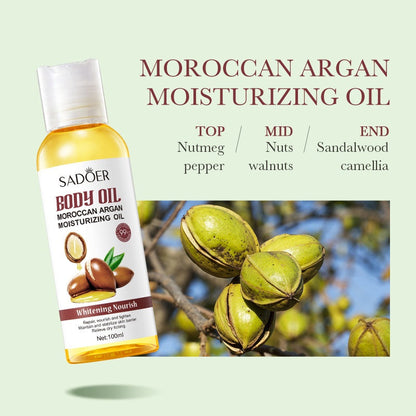 Sadoer Body Oil Moroccan Argan Moisturizing Oil