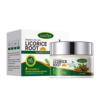 SADOER Licorice Root Vitamin C Face Cream