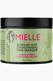 Mielle Rosemary Mint Strengthening Hair Masque- 340g.