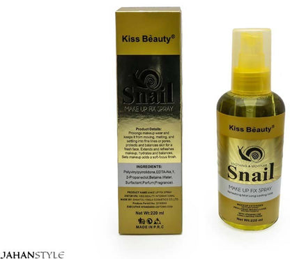 Kiss Beauty Snail Make Up Fix Spray